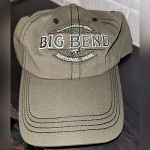 Big Bend National Park Adjustable Baseball Cap  - Khaki Green